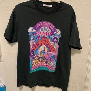 Vintage Style Distressed Led Zeppelin Tee